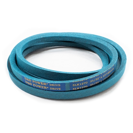D&D 5LK1270 127" Outside Length, 5/8" Top Width, 1 Ribs 5LK1270